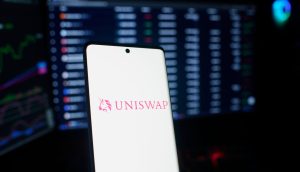 Das Bild zeigt das Uniswap-Logo