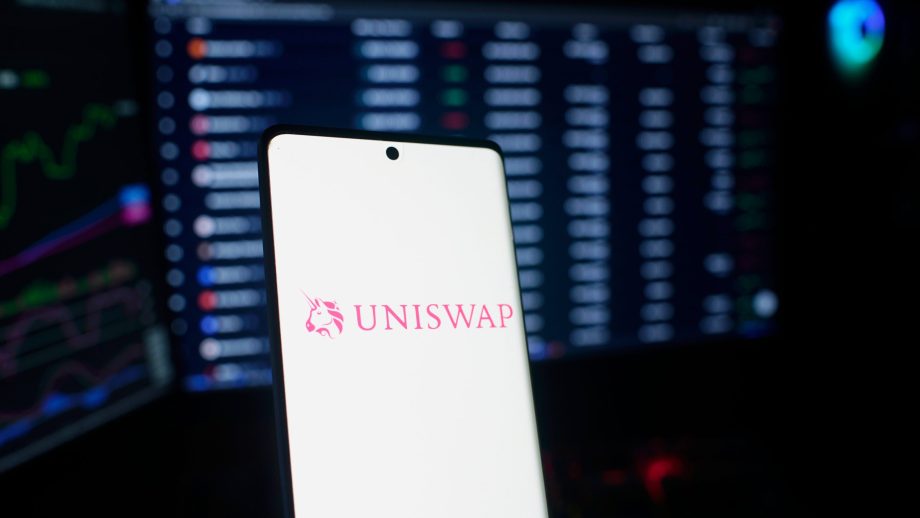 Das Bild zeigt das Uniswap-Logo